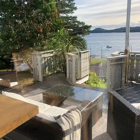 Strandhytte Ferienhaus