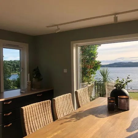 Strandhytte Ferienhaus